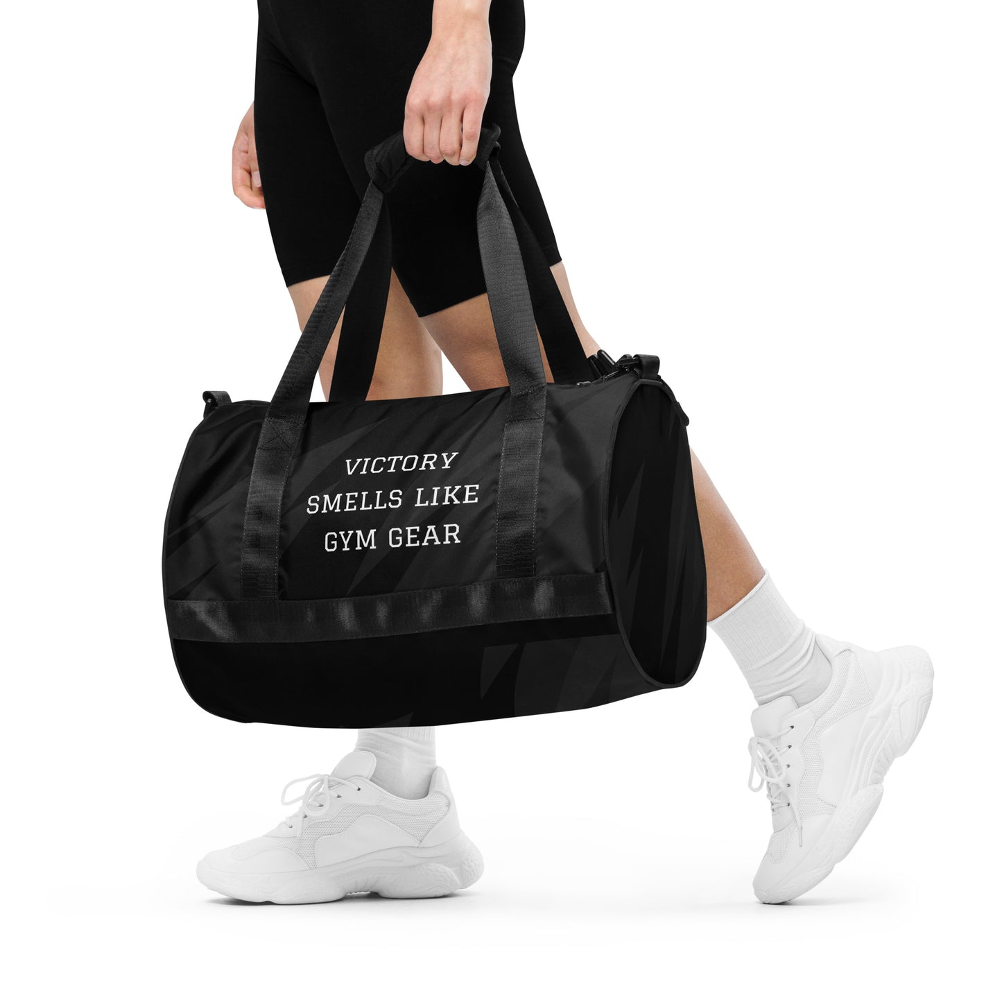 Victory Smells Like Gym Gear - Funny Men's Duffle Gym Bag