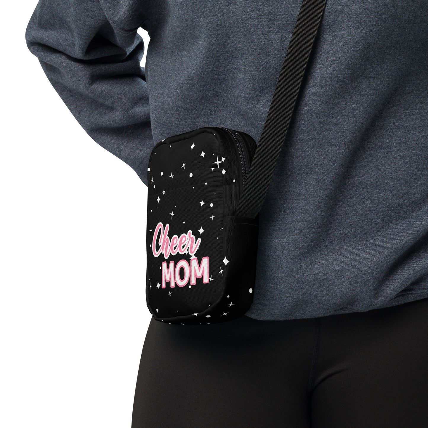 Cheer Mom Crossbody Bag