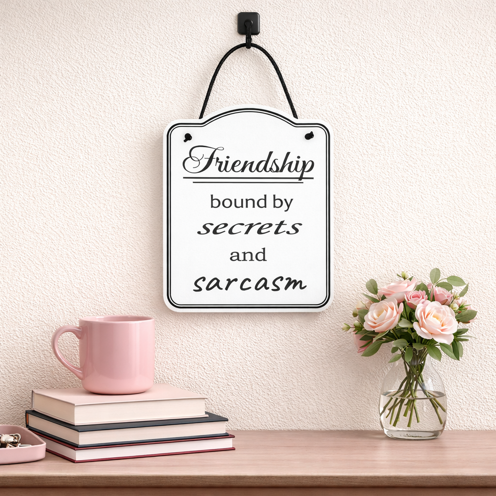 Friendship: Secrets & Sarcasm